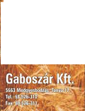 Gaboszár Kft.